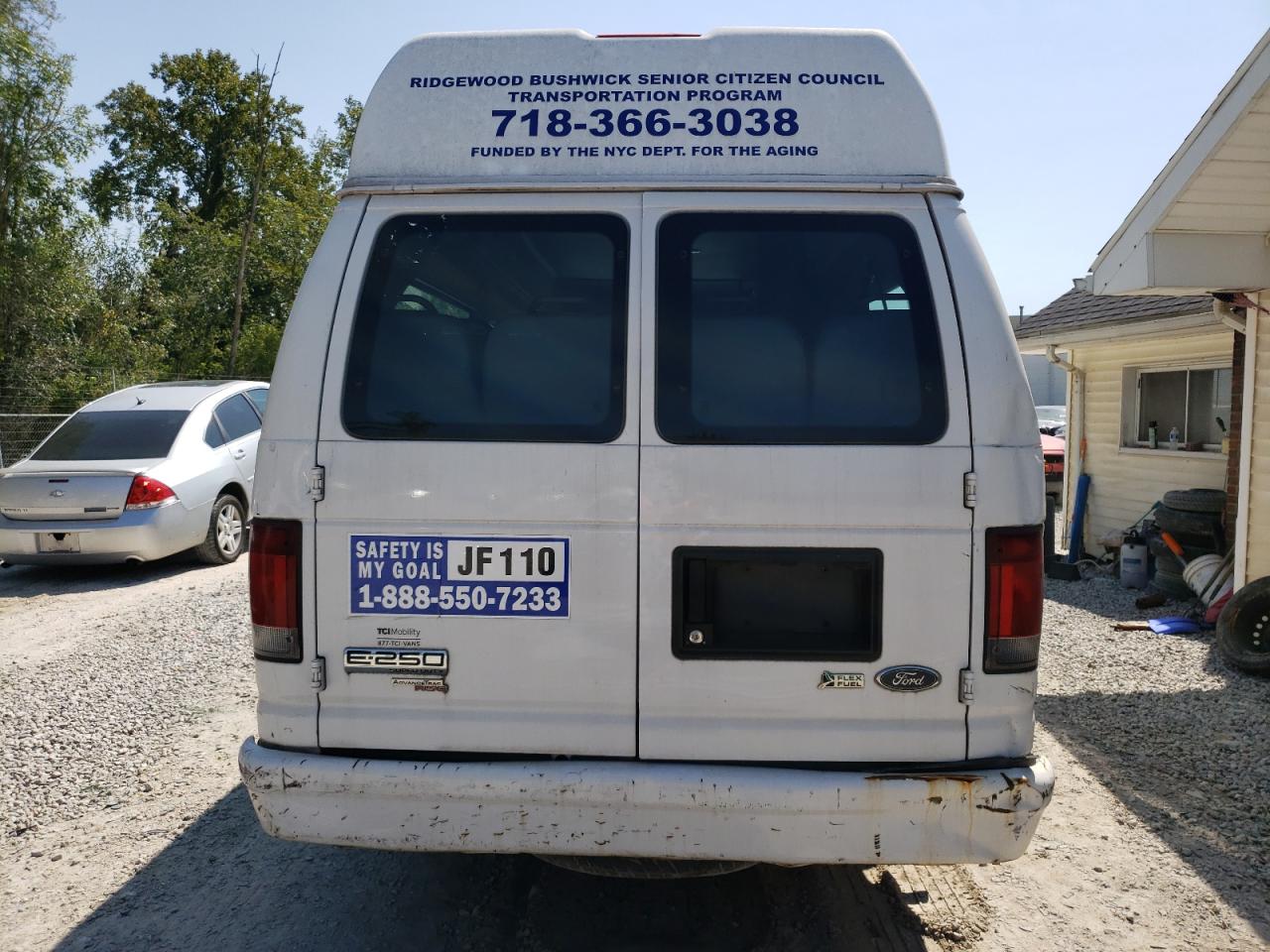 2014 Ford Econoline E250 Van VIN: 1FTNS2EW0EDA97595 Lot: 70307374