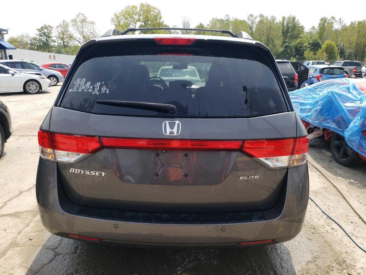 2014 Honda Odyssey Touring VIN: 5FNRL5H91EB040126 Lot: 69635054