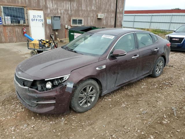 Sedans KIA OPTIMA 2016 Red