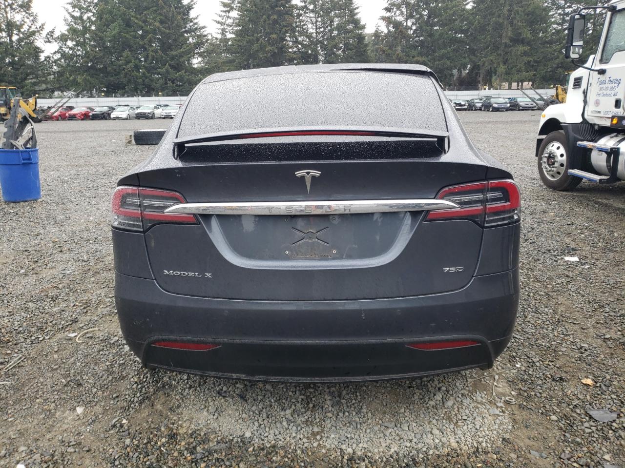 2017 Tesla Model X VIN: 5YJXCAE27HF076186 Lot: 71519494