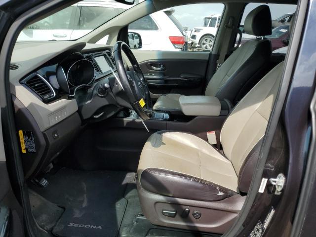 Minivans KIA SEDONA 2015 Granatowy