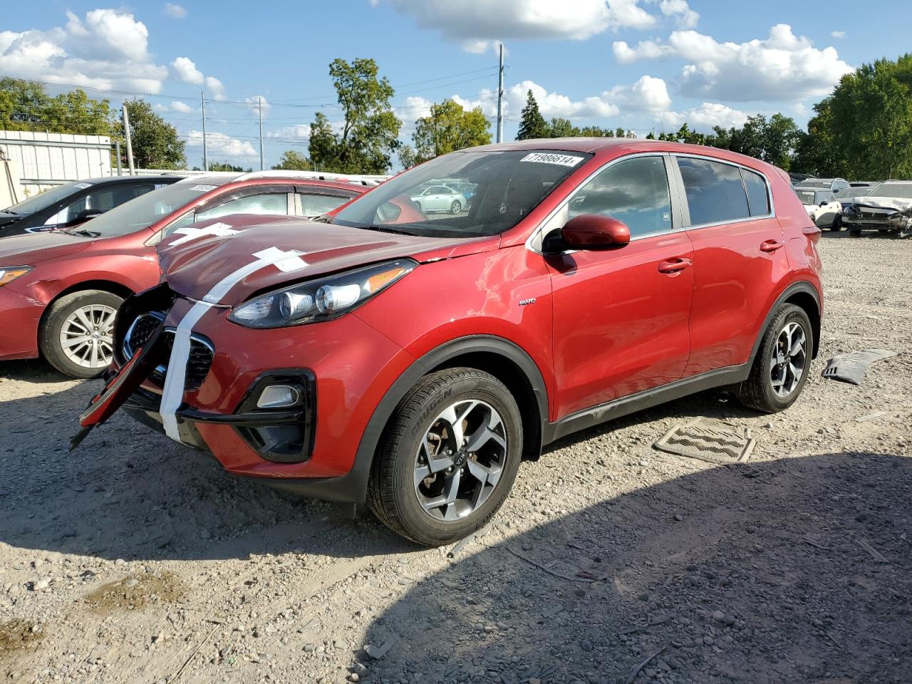 2022 Kia Sportage Lx VIN: KNDPMCAC7N7952134 Lot: 71986614