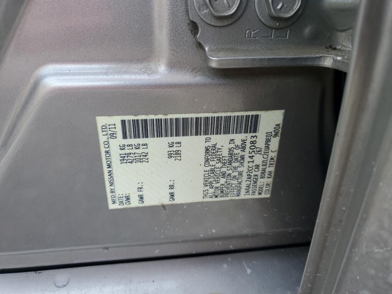 2012 Nissan Altima - Image 12