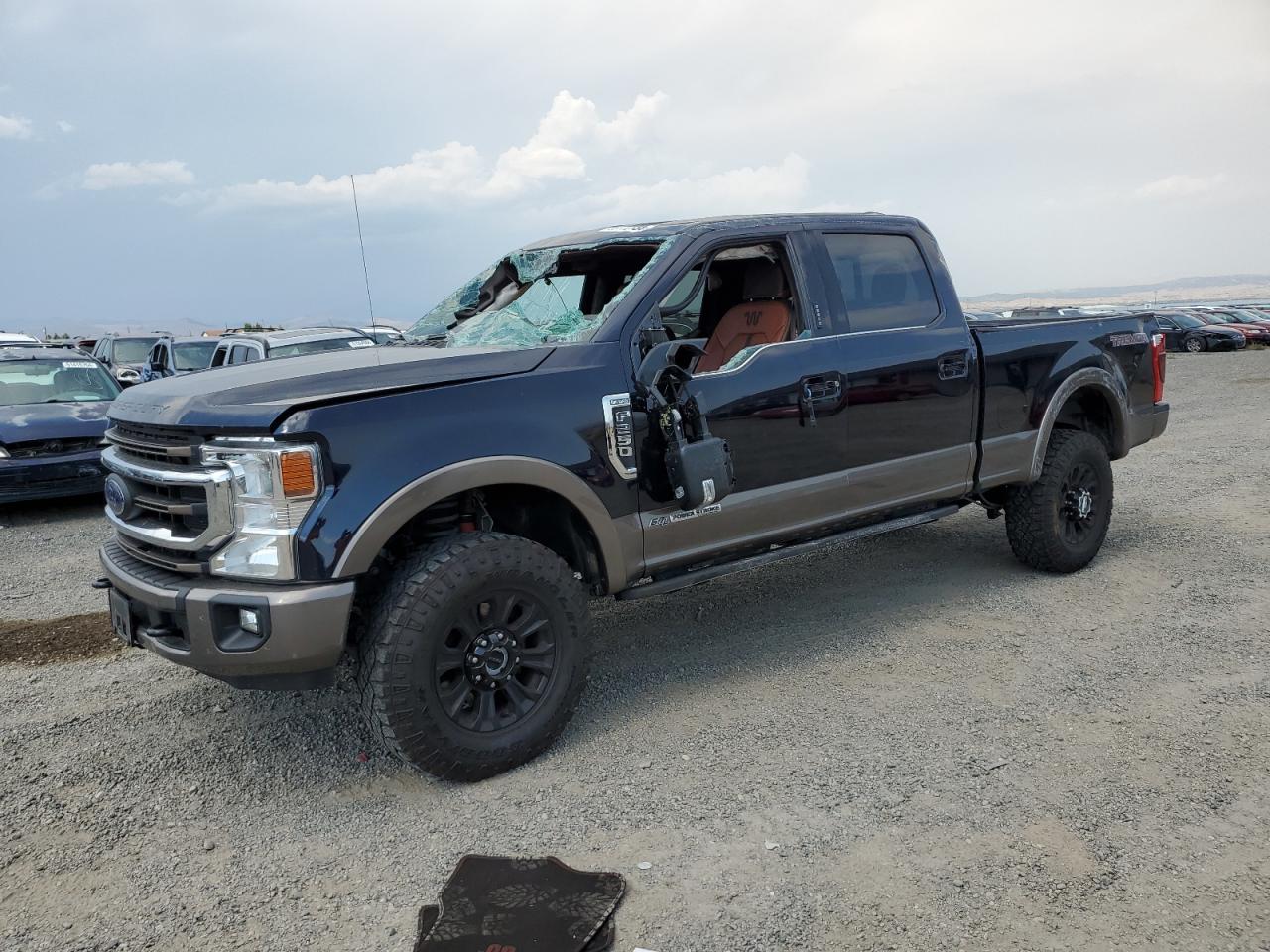 VIN 1FT8W2BT9MEC67103 2021 FORD F250 no.1