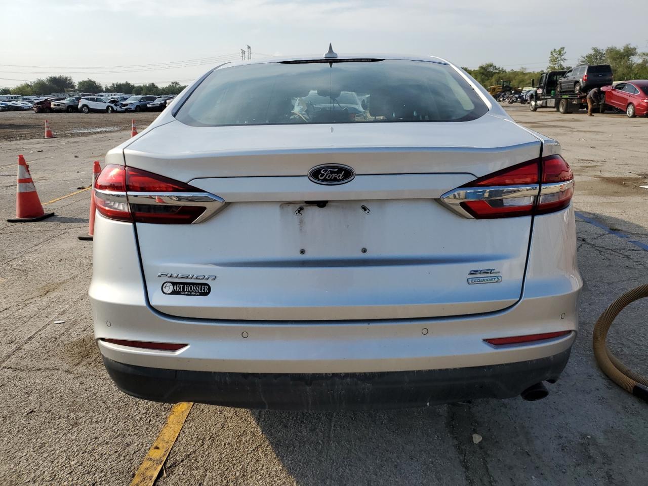 2019 Ford Fusion Sel VIN: 3FA6P0CD6KR149963 Lot: 69878844