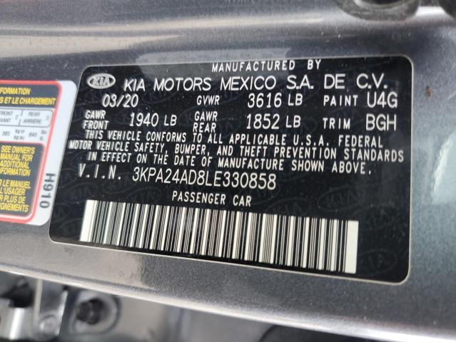 3KPA24AD8LE330858 Kia Rio LX 13