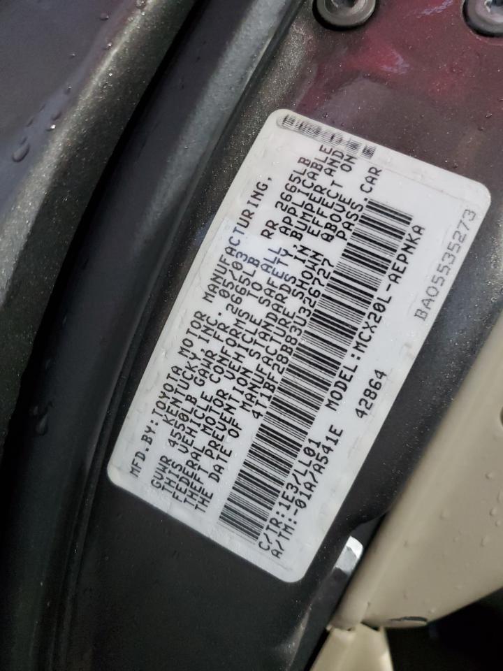 4T1BF28B83U326727 2003 Toyota Avalon Xl