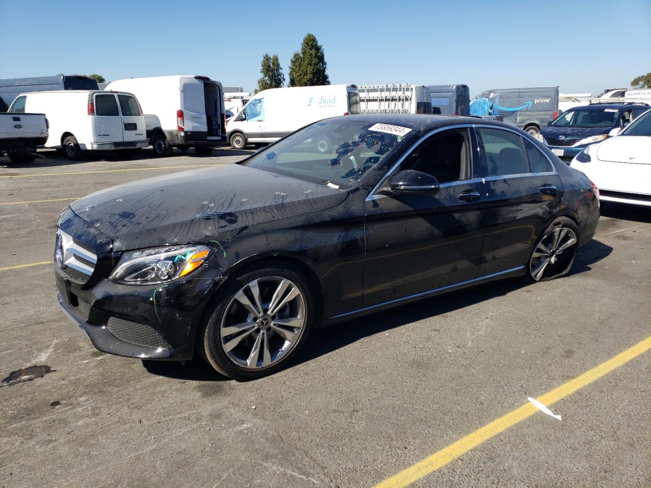 55SWF4JB0JU264918 2018 MERCEDES-BENZ C CLASS - Image 1