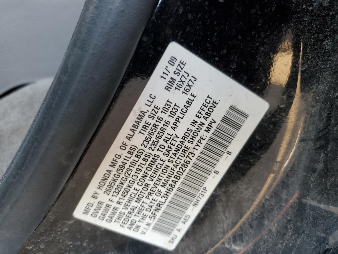 2010 Honda Odyssey - Image 13