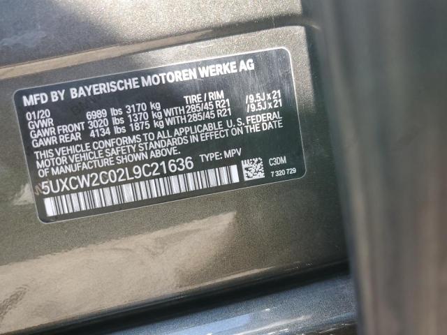 5UXCW2C02L9C21636 BMW X7 XDRIVE4 13