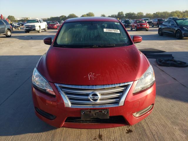  NISSAN SENTRA 2013 Czerwony