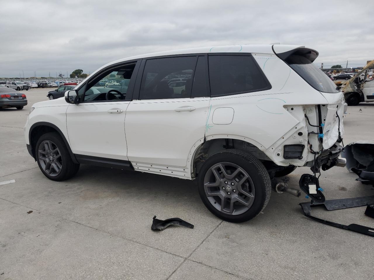 2023 Honda Passport Exl VIN: 5FNYF8H59PB017522 Lot: 71264174