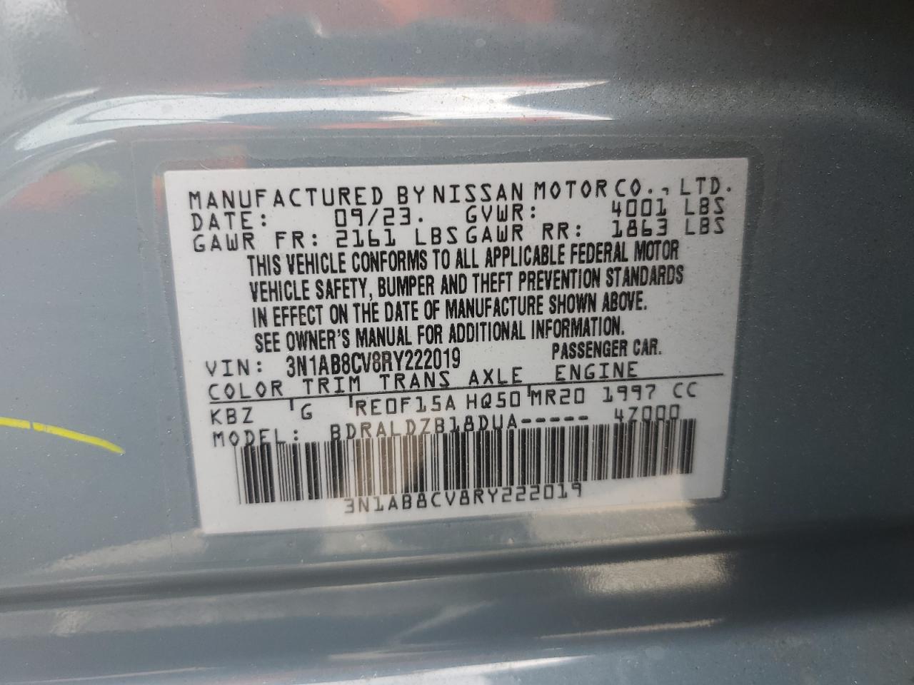 2024 Nissan Sentra - Image 15