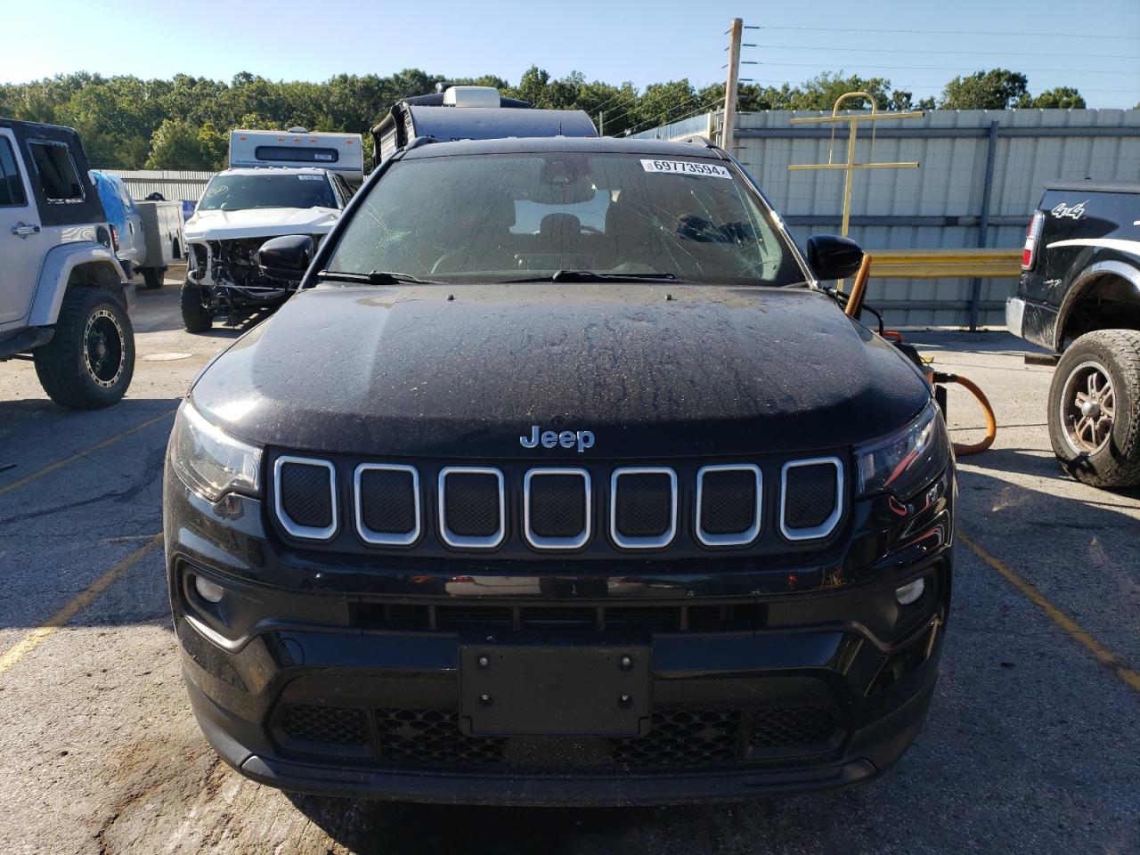 2022 Jeep Compass Latitude VIN: 3C4NJDBB8NT134676 Lot: 69773594