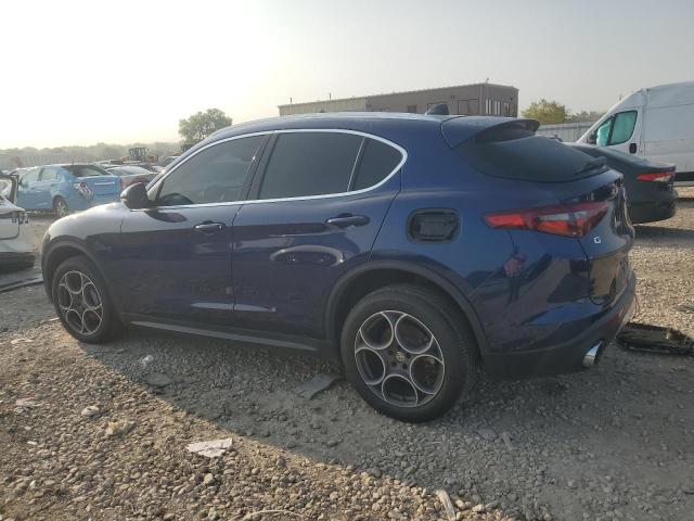  ALFA ROMEO STELVIO 2018 Синий