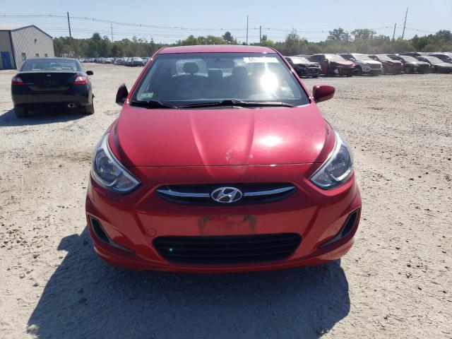  HYUNDAI ACCENT 2016 Czerwony