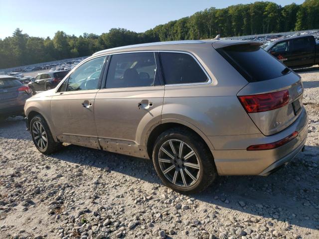  AUDI Q7 2018 Золотой