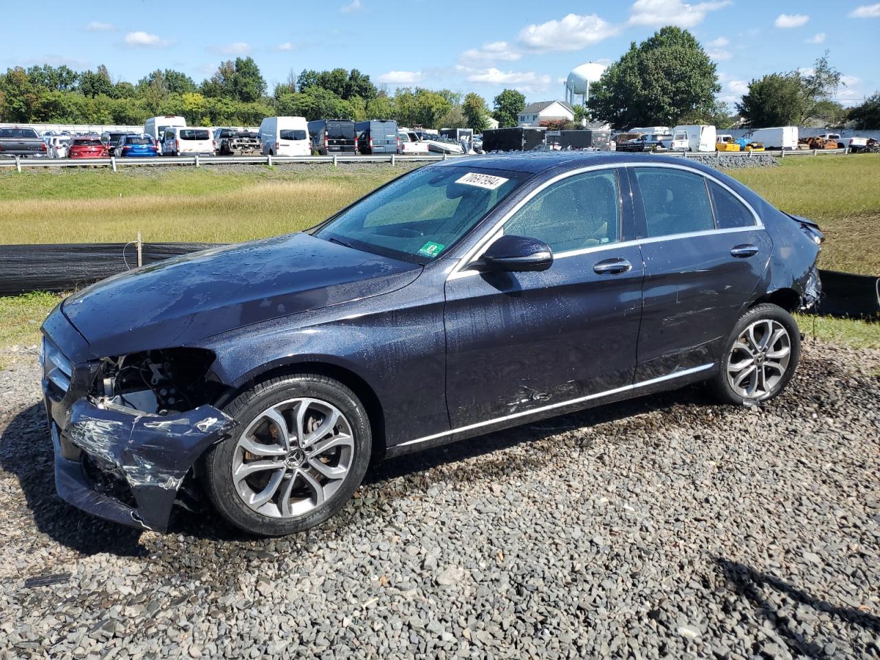 55SWF4KBXJU241760 2018 MERCEDES-BENZ C CLASS - Image 1