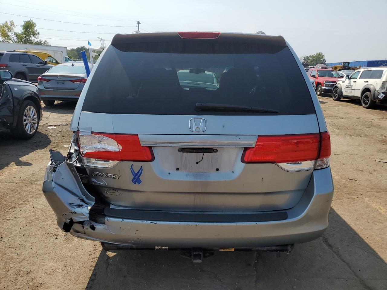 2008 Honda Odyssey Ex VIN: 5FNRL38428B014907 Lot: 71019544