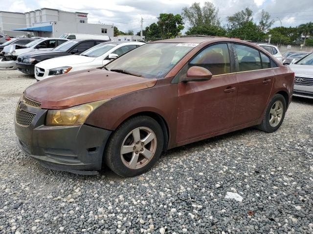 Седани CHEVROLET CRUZE 2012 Бордовий