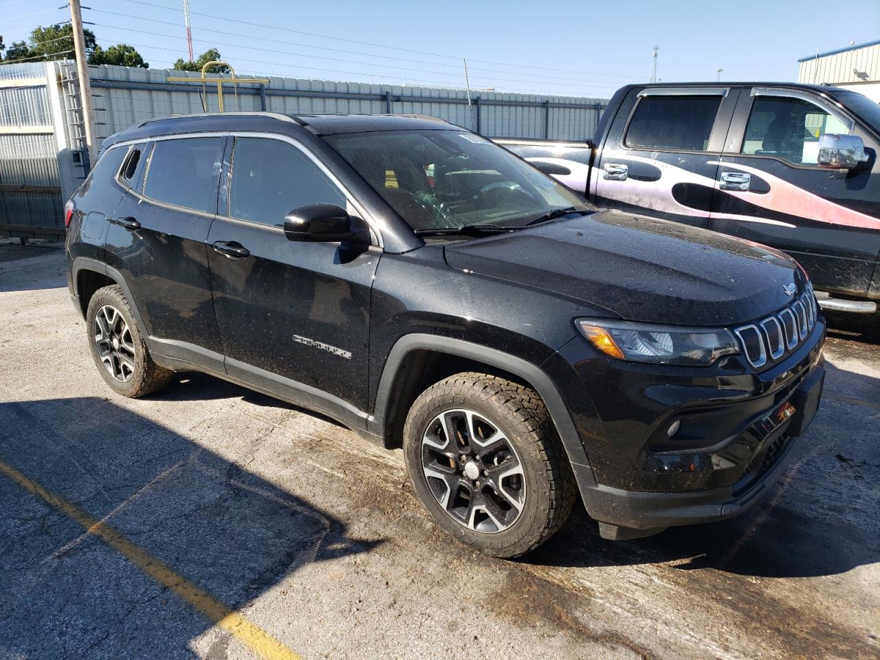 2022 Jeep Compass Latitude VIN: 3C4NJDBB8NT134676 Lot: 69773594