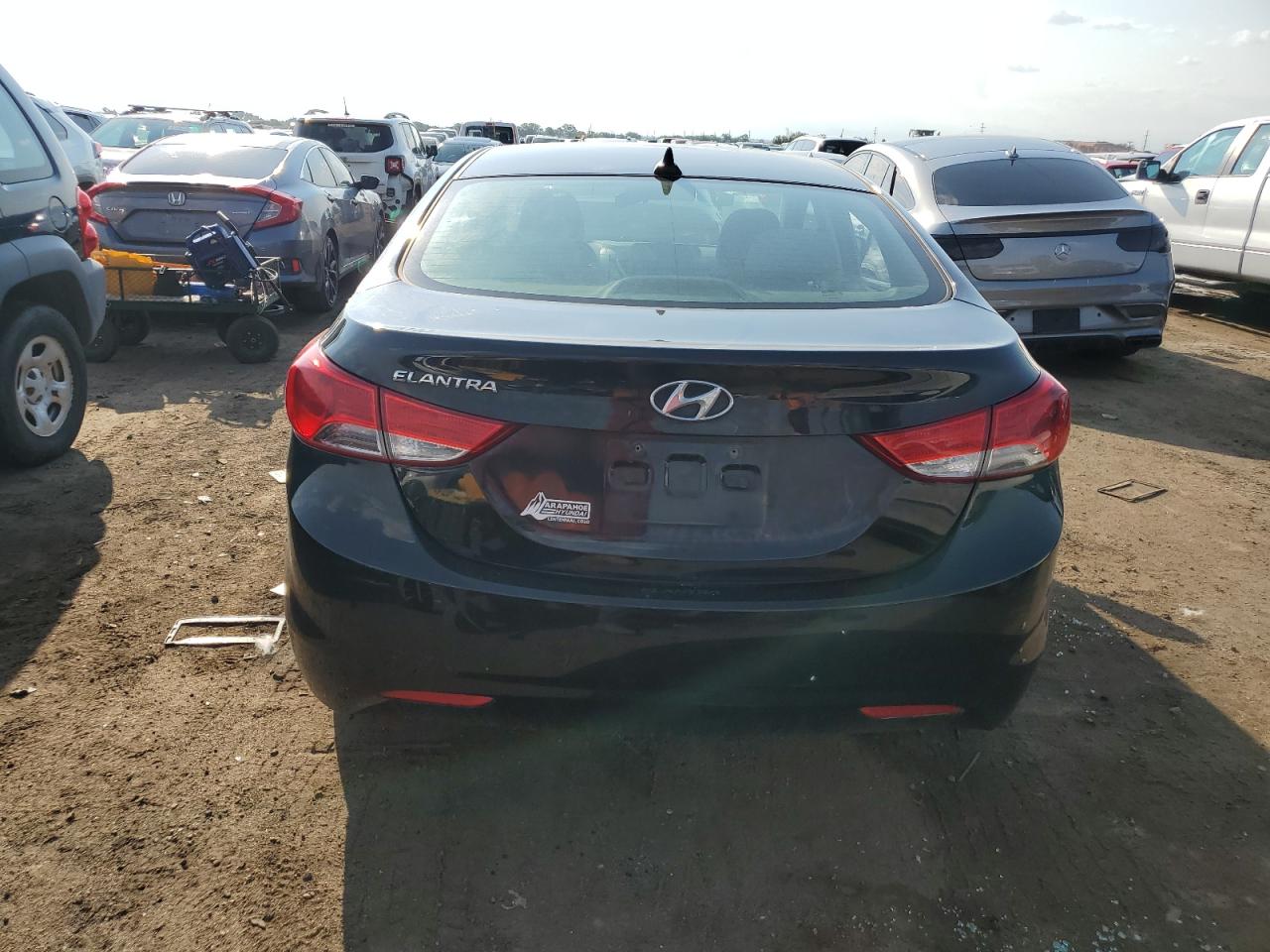 2012 Hyundai Elantra Gls VIN: 5NPDH4AEXCH102697 Lot: 69773104