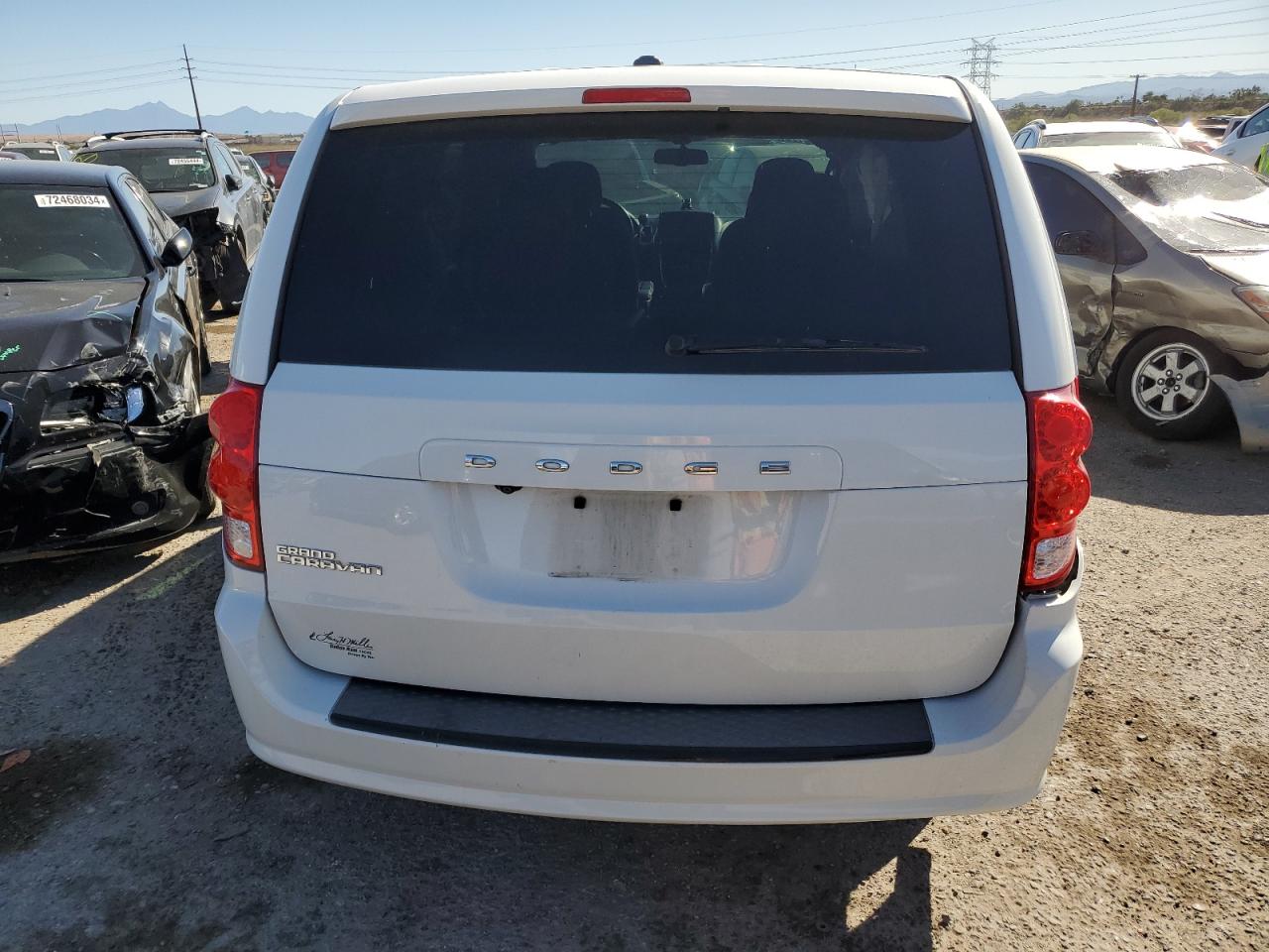 2017 Dodge Grand Caravan Se VIN: 2C4RDGBG9HR835093 Lot: 72289814