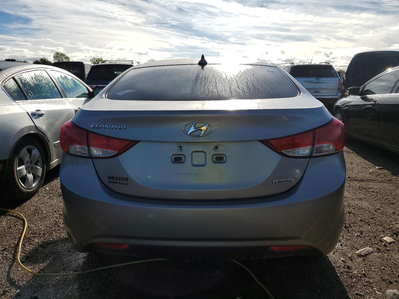 2012 Hyundai Elantra Gls VIN: KMHDH4AE6CU296100 Lot: 72020414