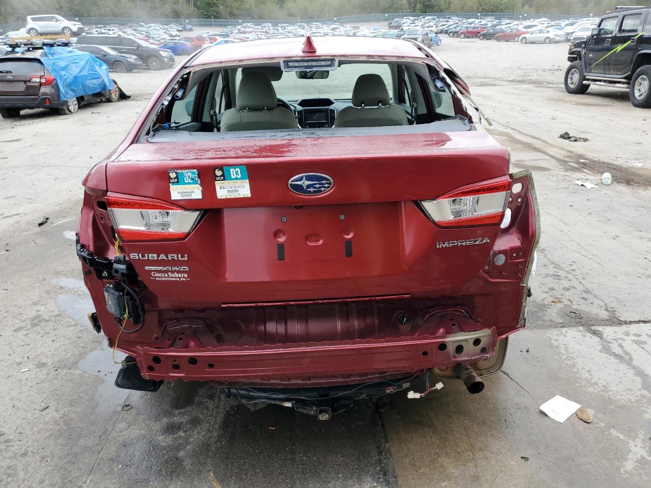 4S3GKAD6XK3626041 2019 Subaru Impreza Premium