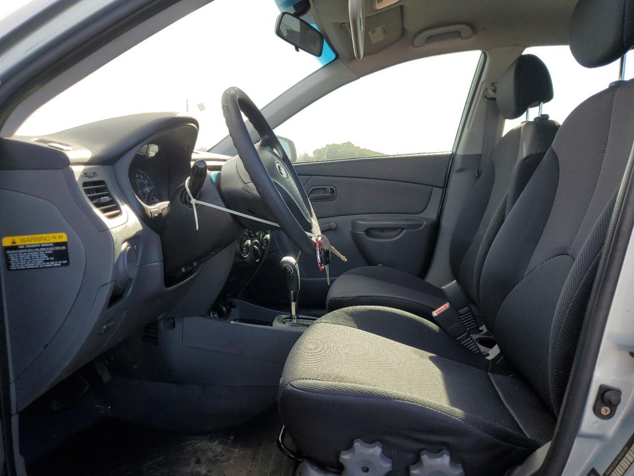 2007 Kia Rio Base VIN: KNADE123X76244159 Lot: 70010794