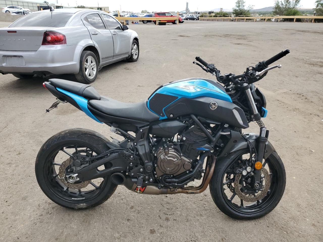 2019 Yamaha Mt07 VIN: JYARM27E6KA004569 Lot: 72455154