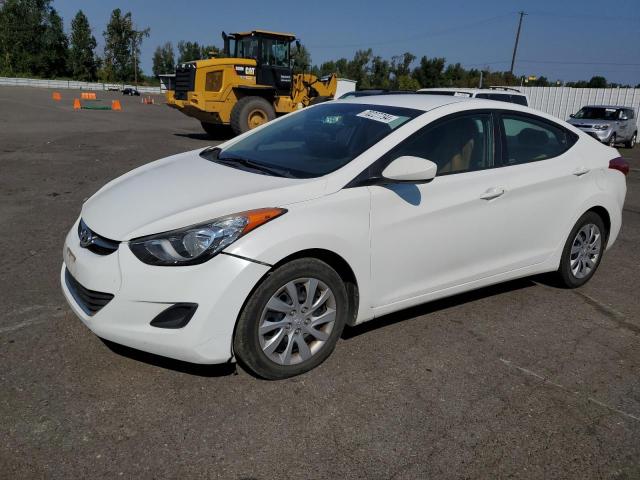  HYUNDAI ELANTRA 2012 Білий