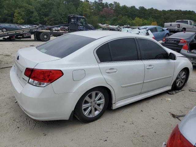  SUBARU LEGACY 2012 Білий