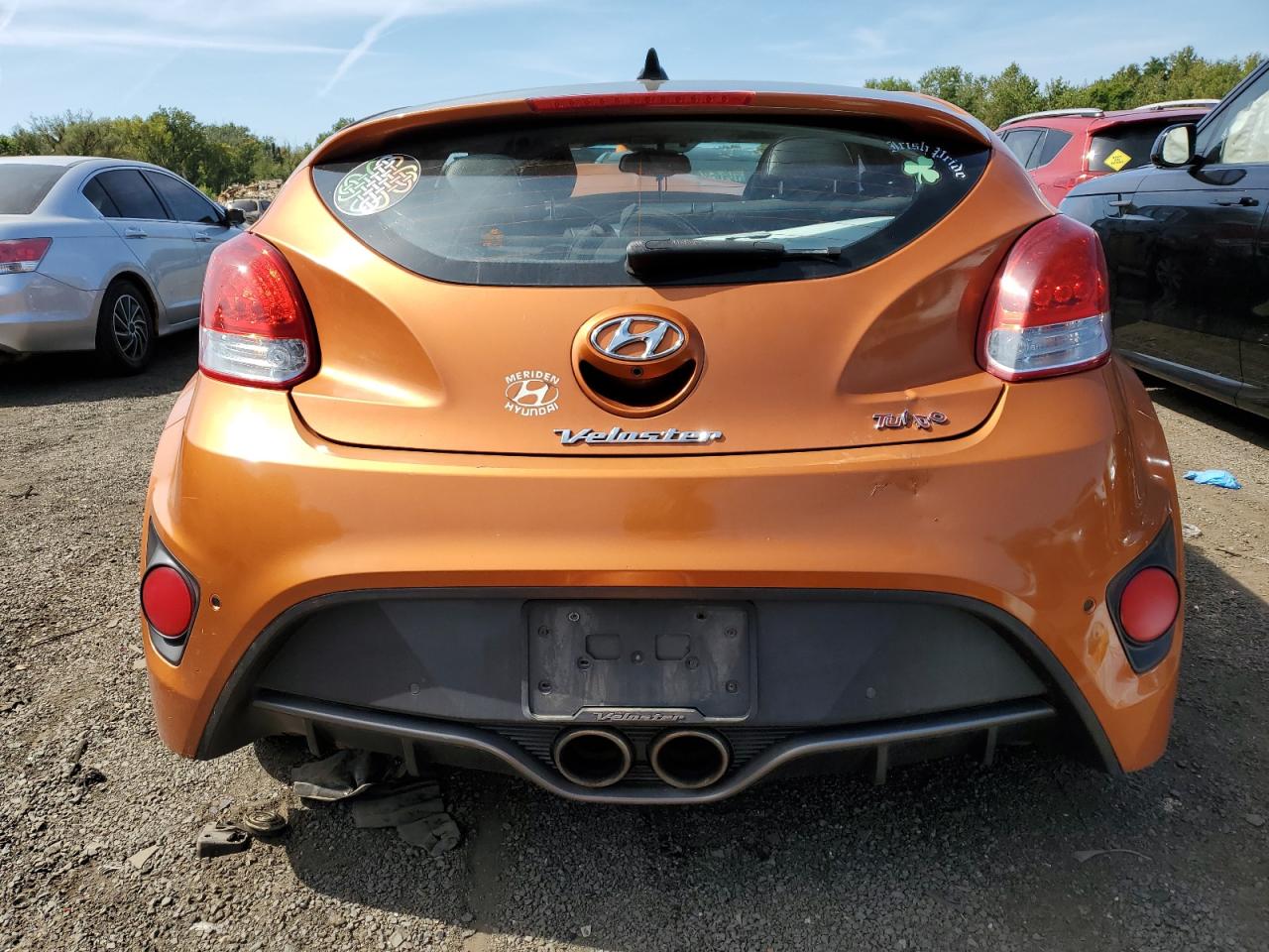 2016 Hyundai Veloster Turbo VIN: KMHTC6AEXGU271860 Lot: 71185674