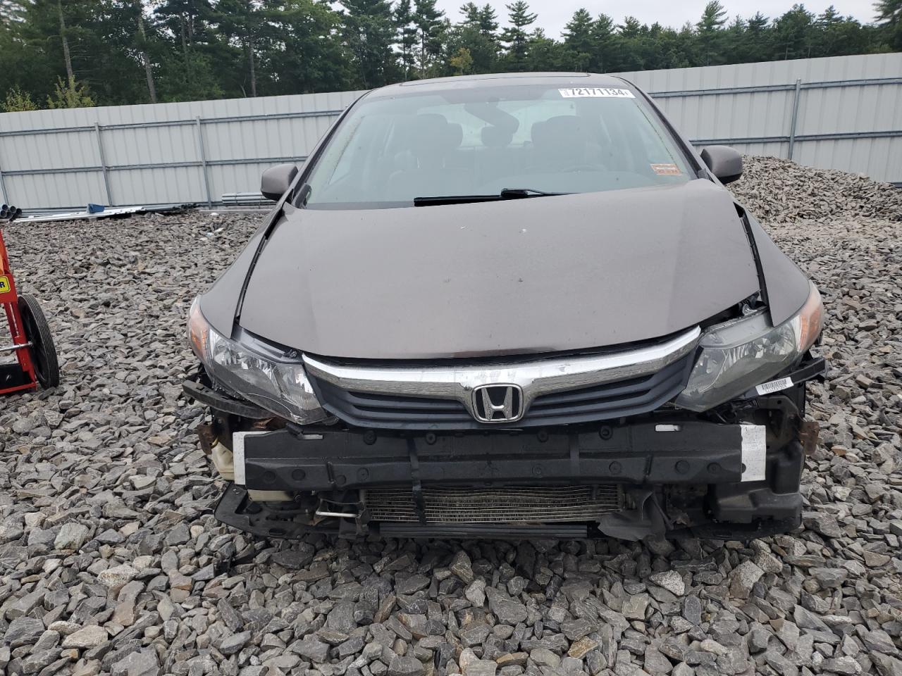 2012 Honda Civic Exl VIN: 2HGFB2F95CH535512 Lot: 72171134