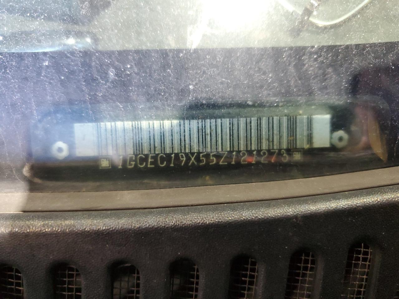 2005 Chevrolet Silverado C1500 VIN: 1GCEC19X55Z121273 Lot: 73507164