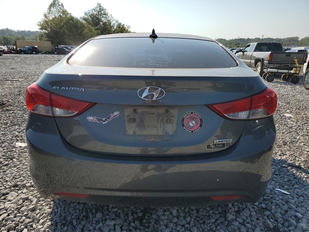 2013 Hyundai Elantra Gls VIN: 5NPDH4AE2DH216288 Lot: 71344114