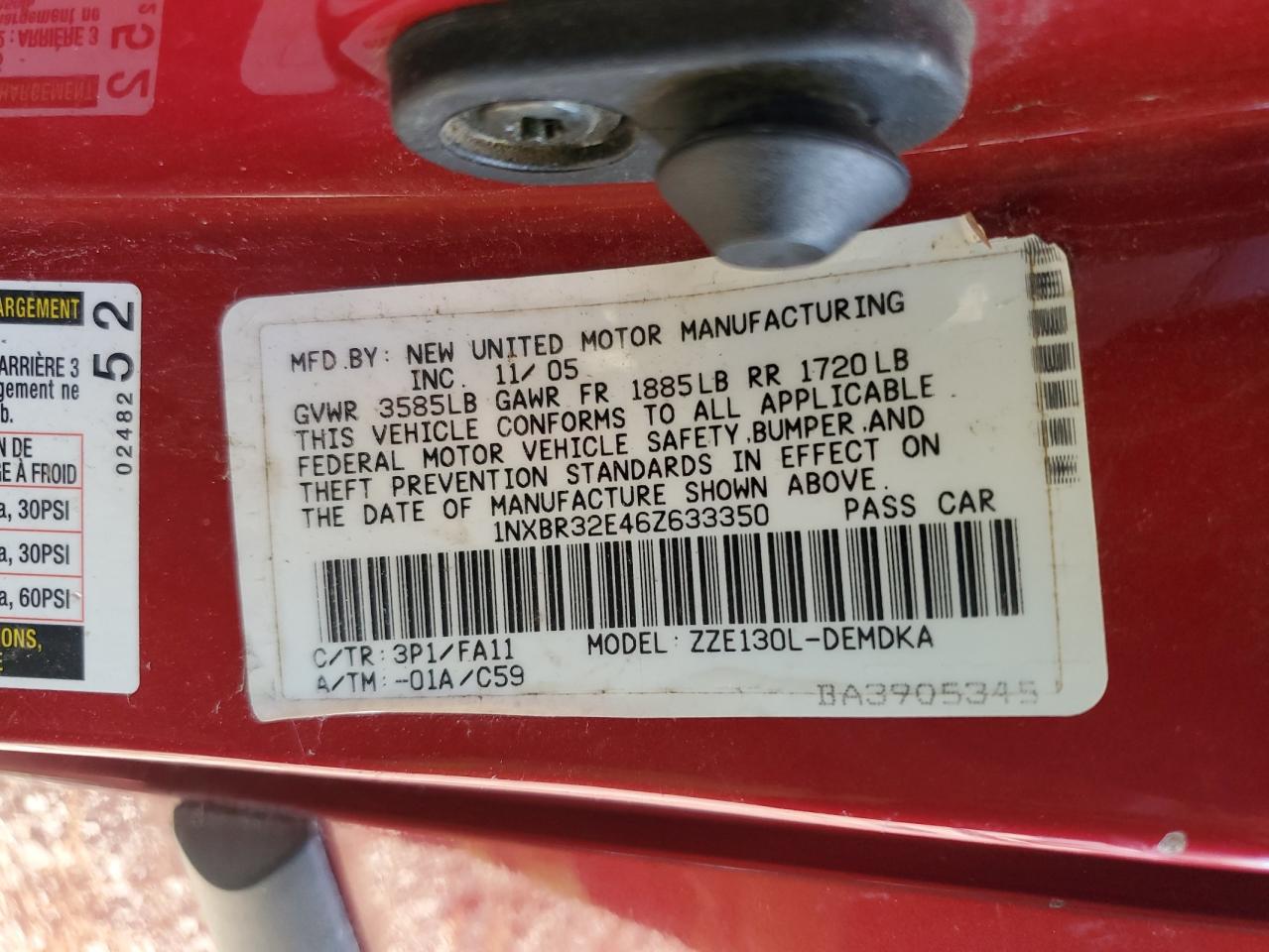 2006 Toyota Corolla - Image 15