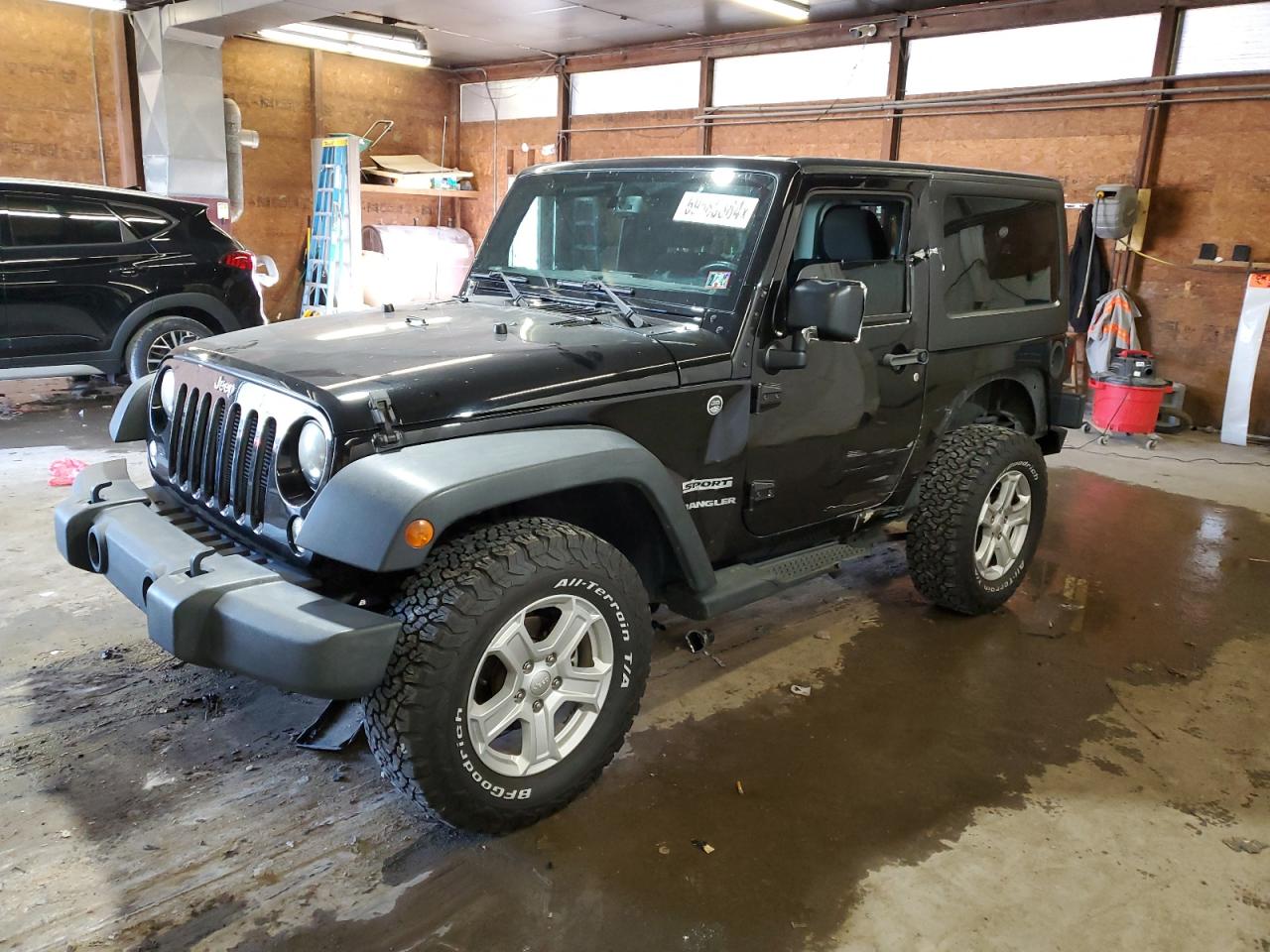 2015 Jeep Wrangler Sport VIN: 1C4AJWAGXFL546862 Lot: 69580384