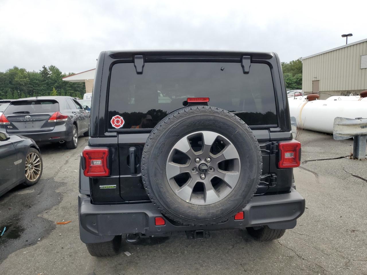 2021 Jeep Wrangler Unlimited Sahara VIN: 1C4HJXEM9MW585183 Lot: 71749574