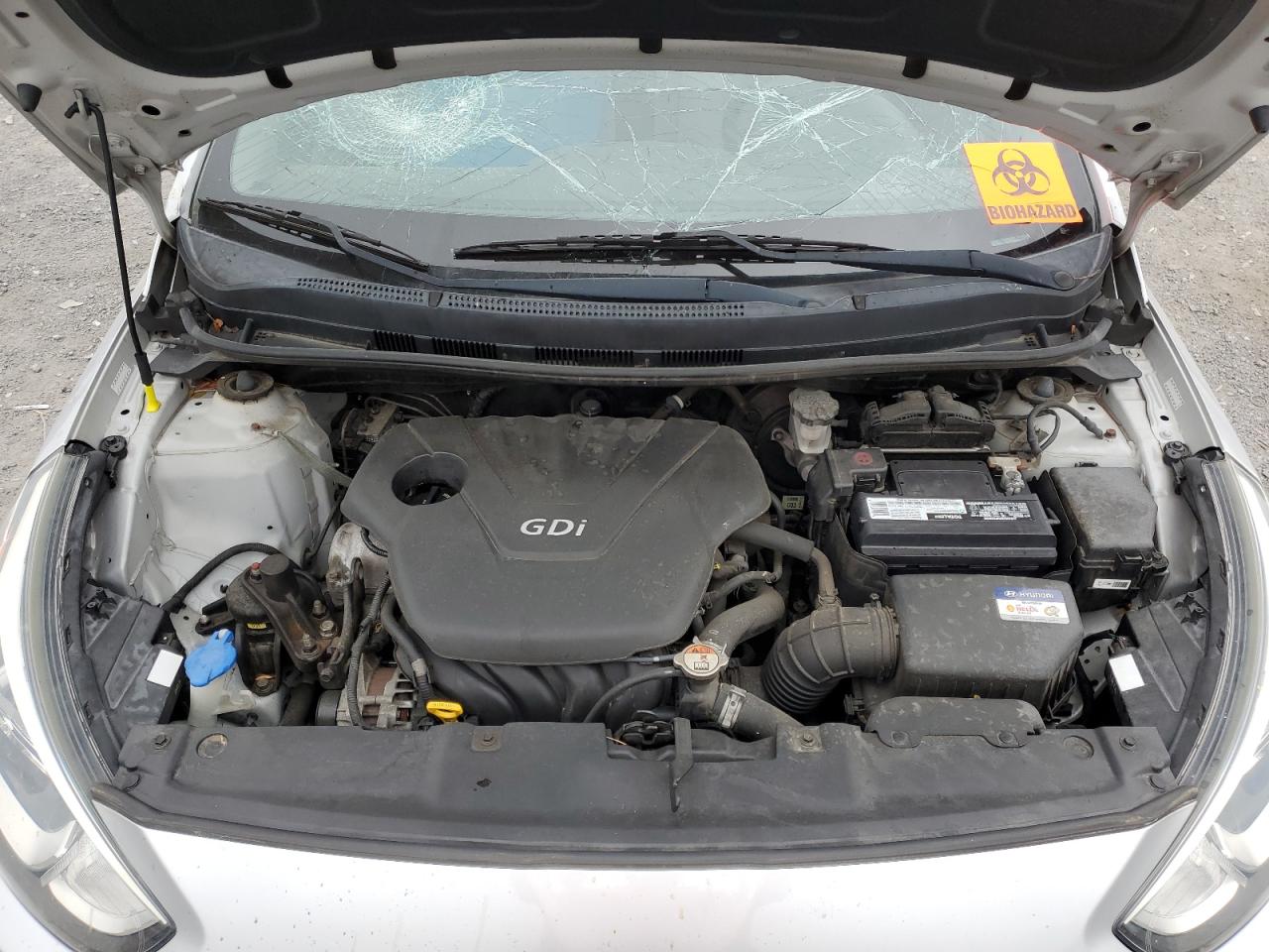 2015 Hyundai Accent Gls VIN: KMHCT4AE6FU875845 Lot: 71943464