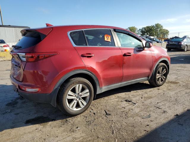  KIA SPORTAGE 2018 Красный