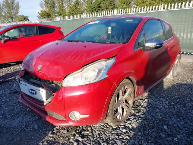 2013 PEUGEOT 208 1.6 THP GTI 3DR for sale at Copart BELFAST