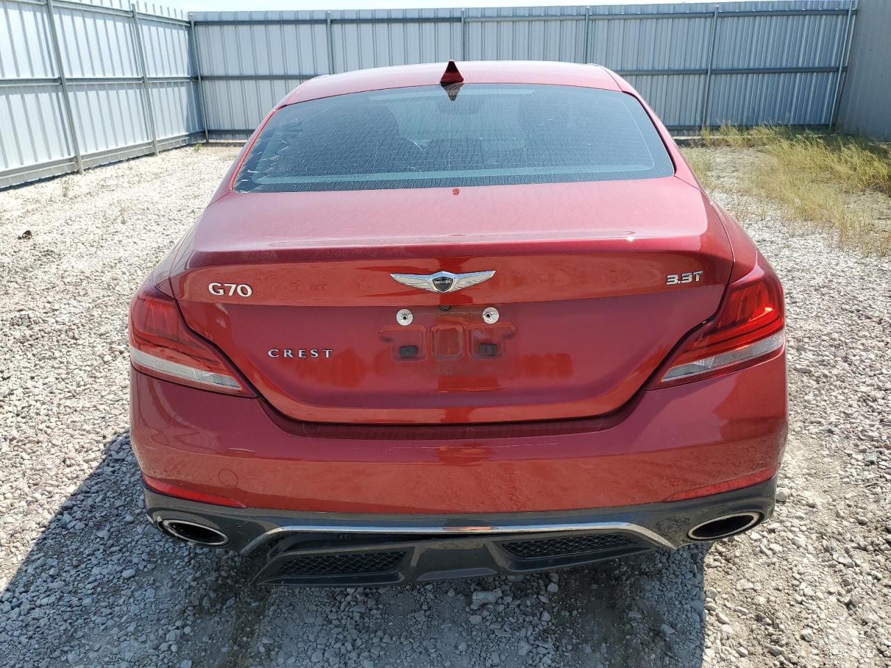 2020 Genesis G70 VIN: KMTG54LE0LU056422 Lot: 71549144