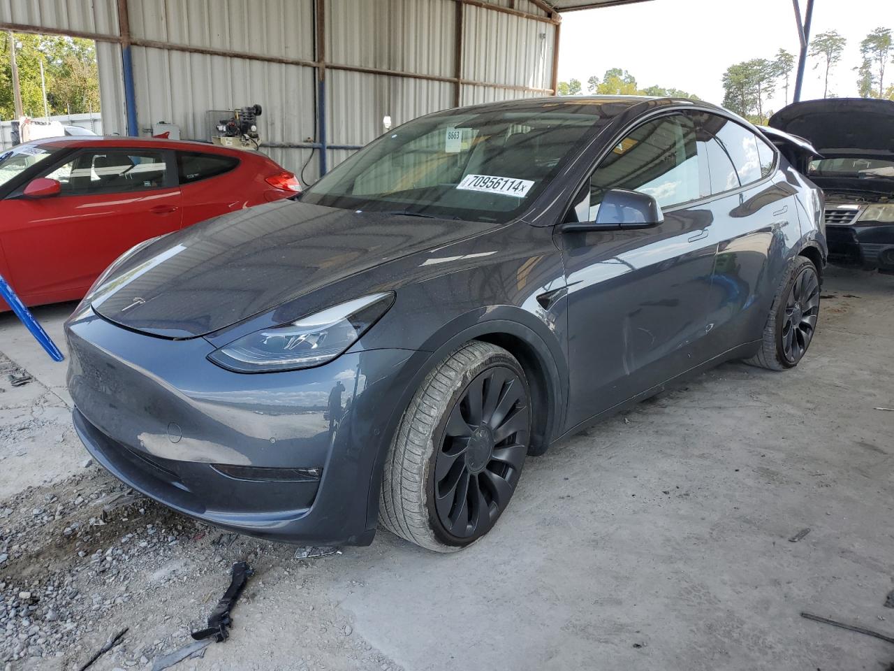 5YJYGDEF9MF202104 2021 TESLA MODEL Y - Image 1