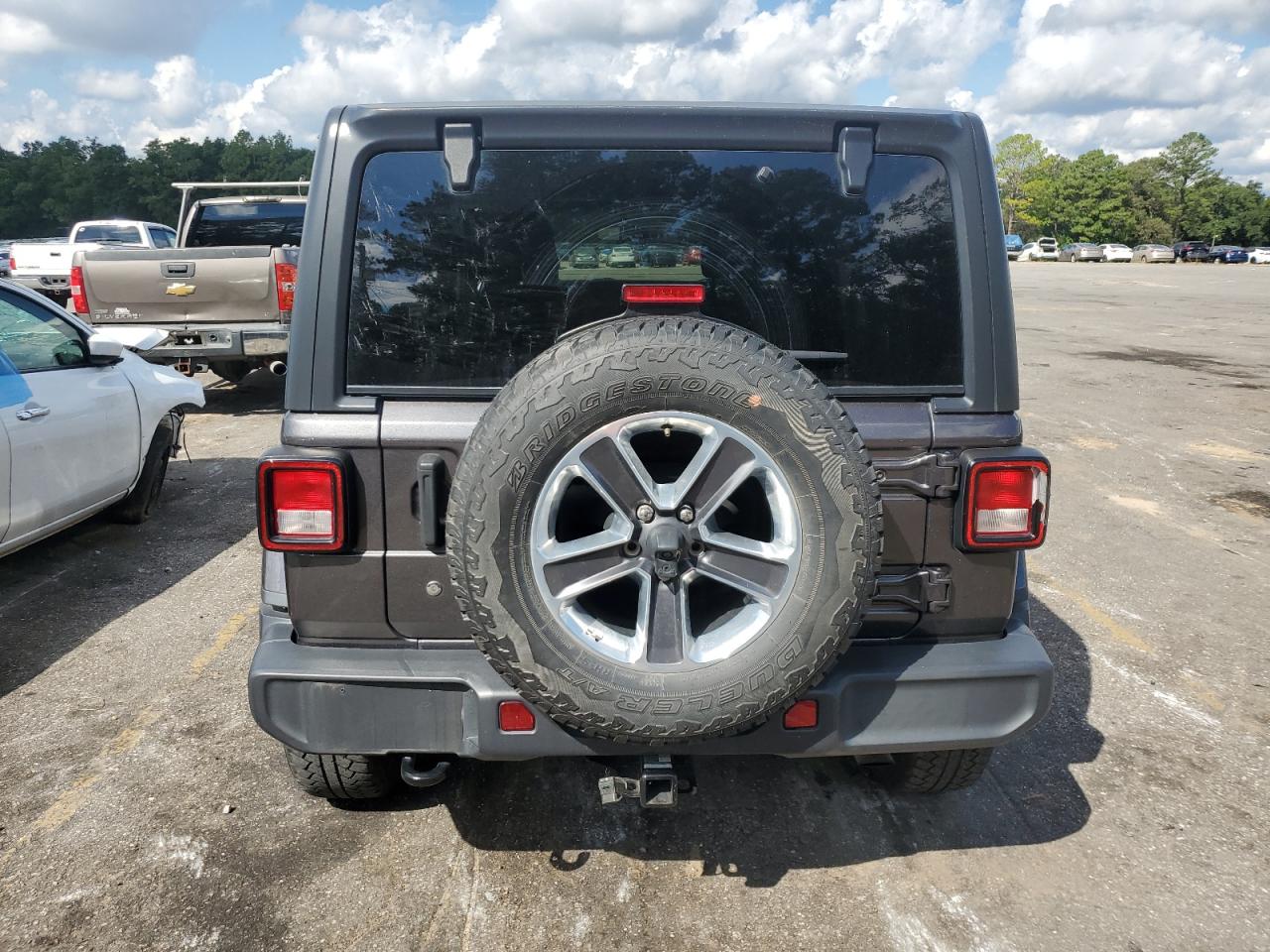 2020 Jeep Wrangler Unlimited Sahara VIN: 1C4HJXEN6LW246663 Lot: 72814114