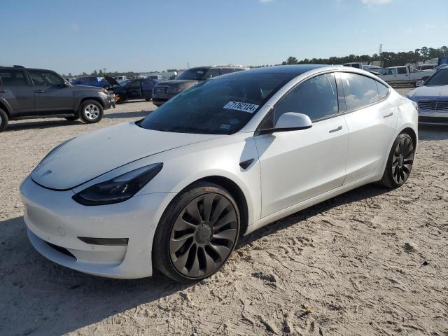  TESLA MODEL 3 2021 Белый