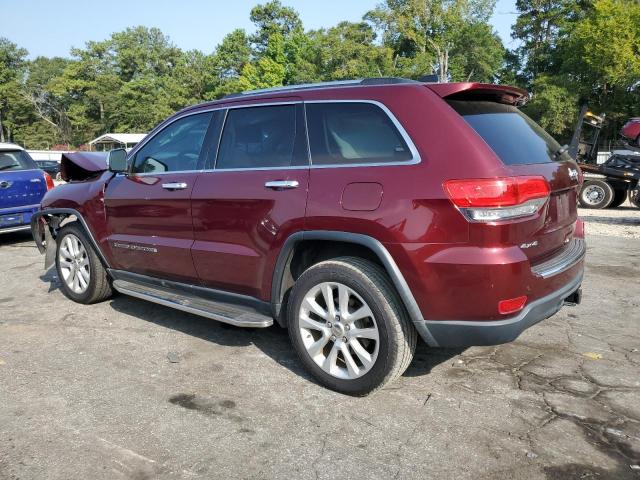  JEEP GRAND CHER 2017 Burgundy