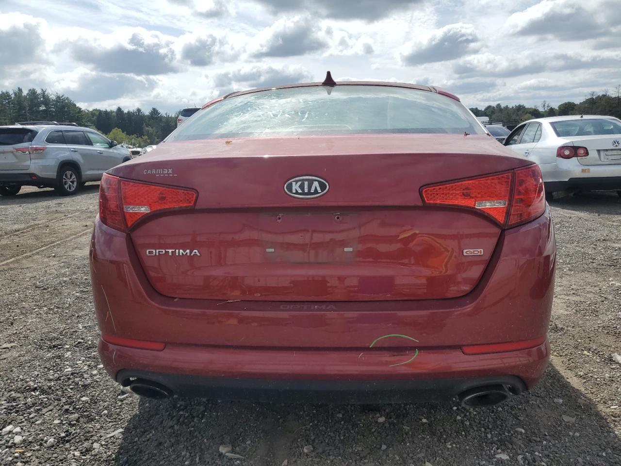 2012 Kia Optima Lx VIN: 5XXGM4A7XCG080352 Lot: 71002464