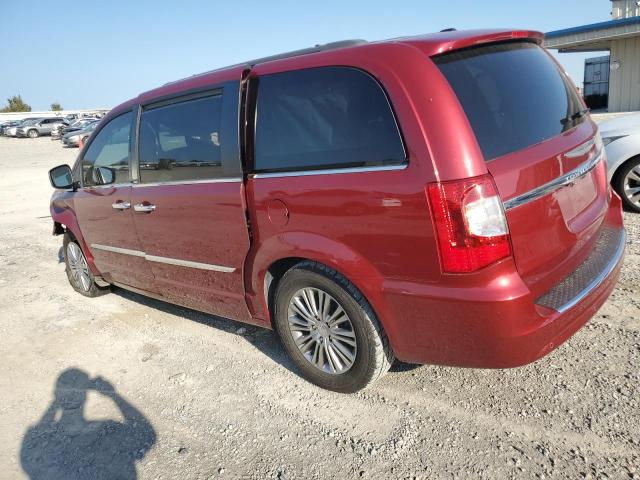  CHRYSLER MINIVAN 2013 Красный